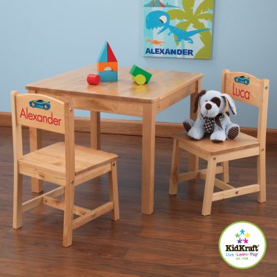 KidKraft – Aspen Bord og Stol Sett – Natur