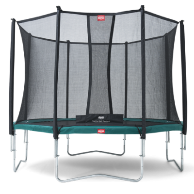 BERG Toys Favorit 330 Trampoline med comfort sikkerhetsnett