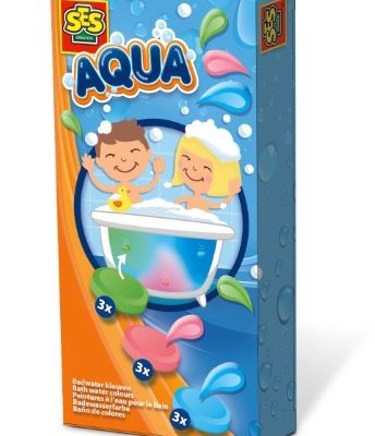 Ses aqua badevannsfarge 3 farger X 3 per farge