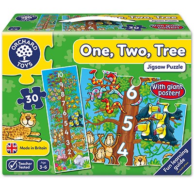 Orchard Toys – One, Two, Tree Puslespil