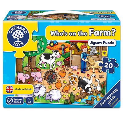 Orchard Toys – Who’s on the Farm? Pusslespill