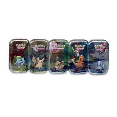 Pokemon Poke mini tin kanto friends